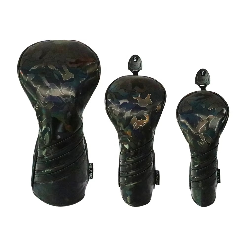 Chengsheng Waterproof Golf Driver Headcovers Leather