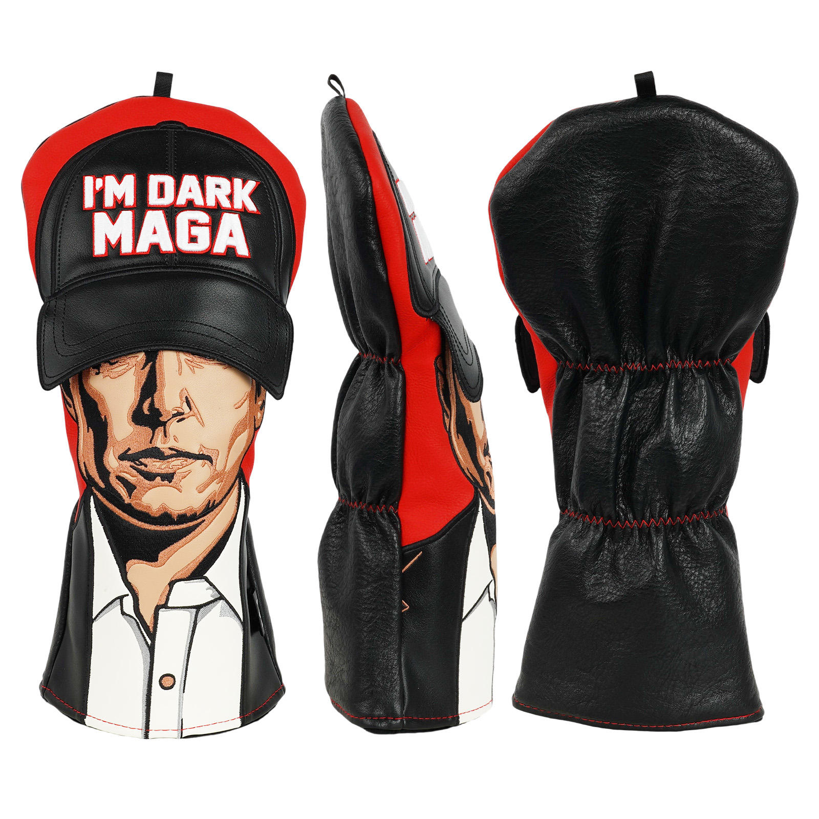 Custom Leather Golf Headcovers Set