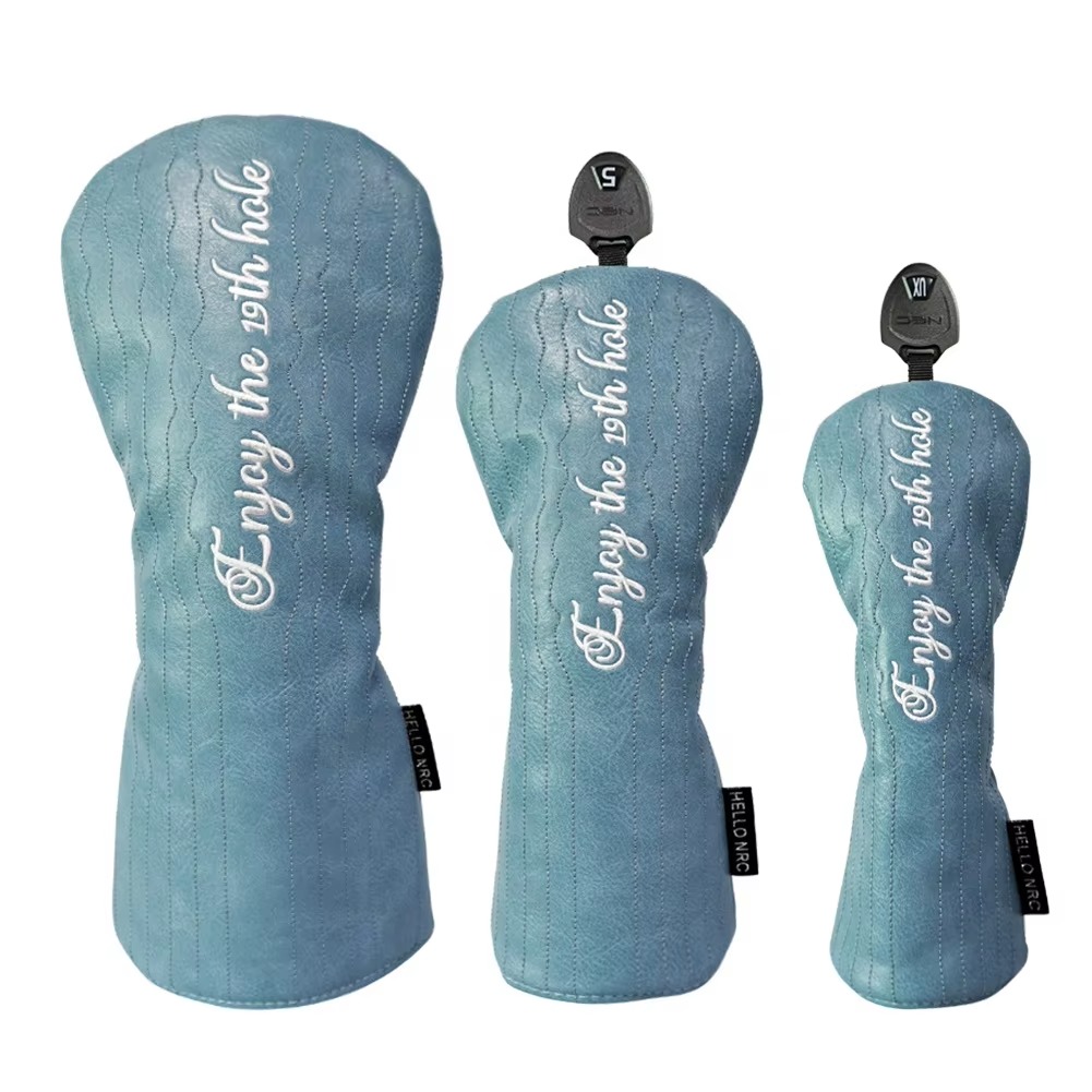 Custom Leather Hybrid Iron Headcovers