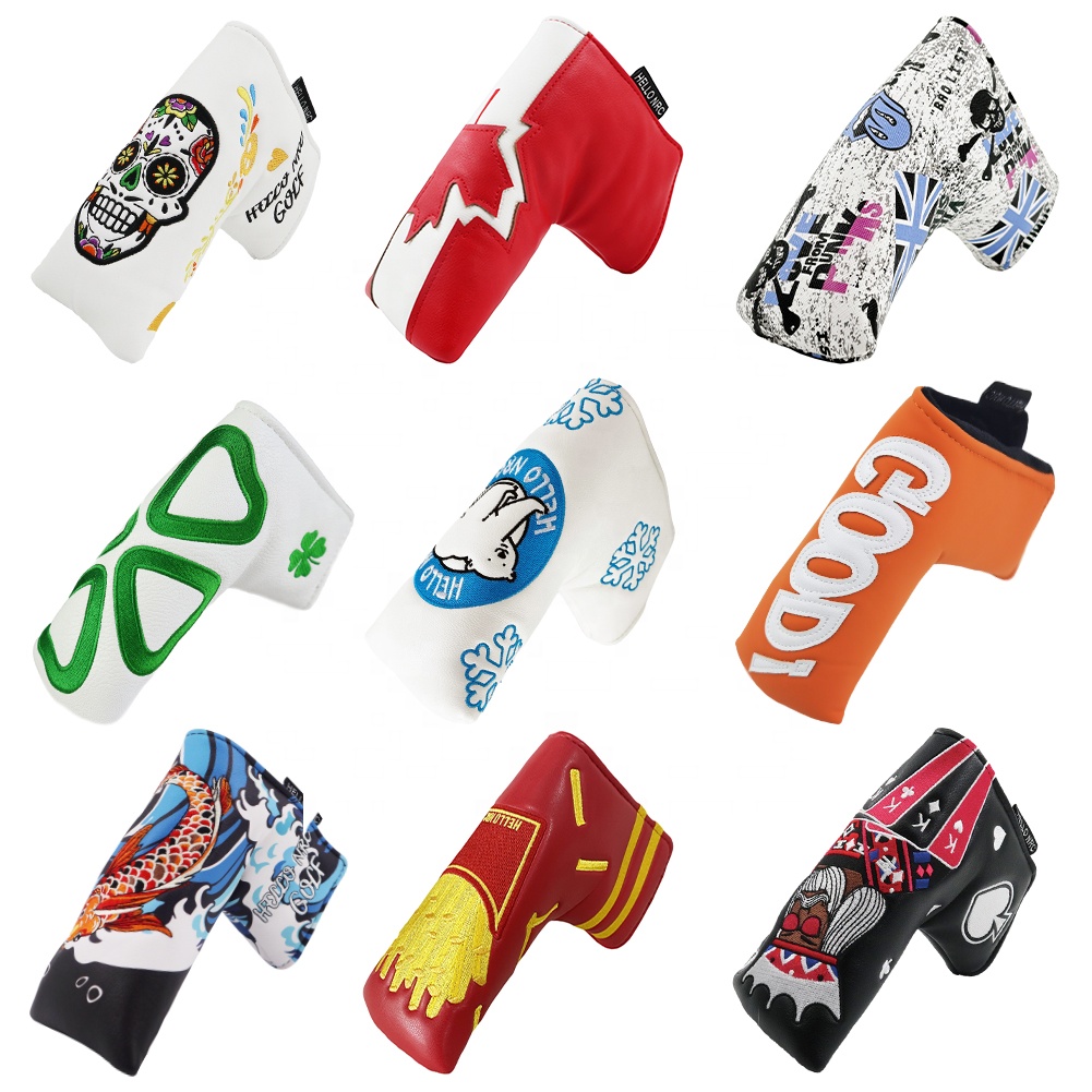 Custom Leather Putter Headcovers