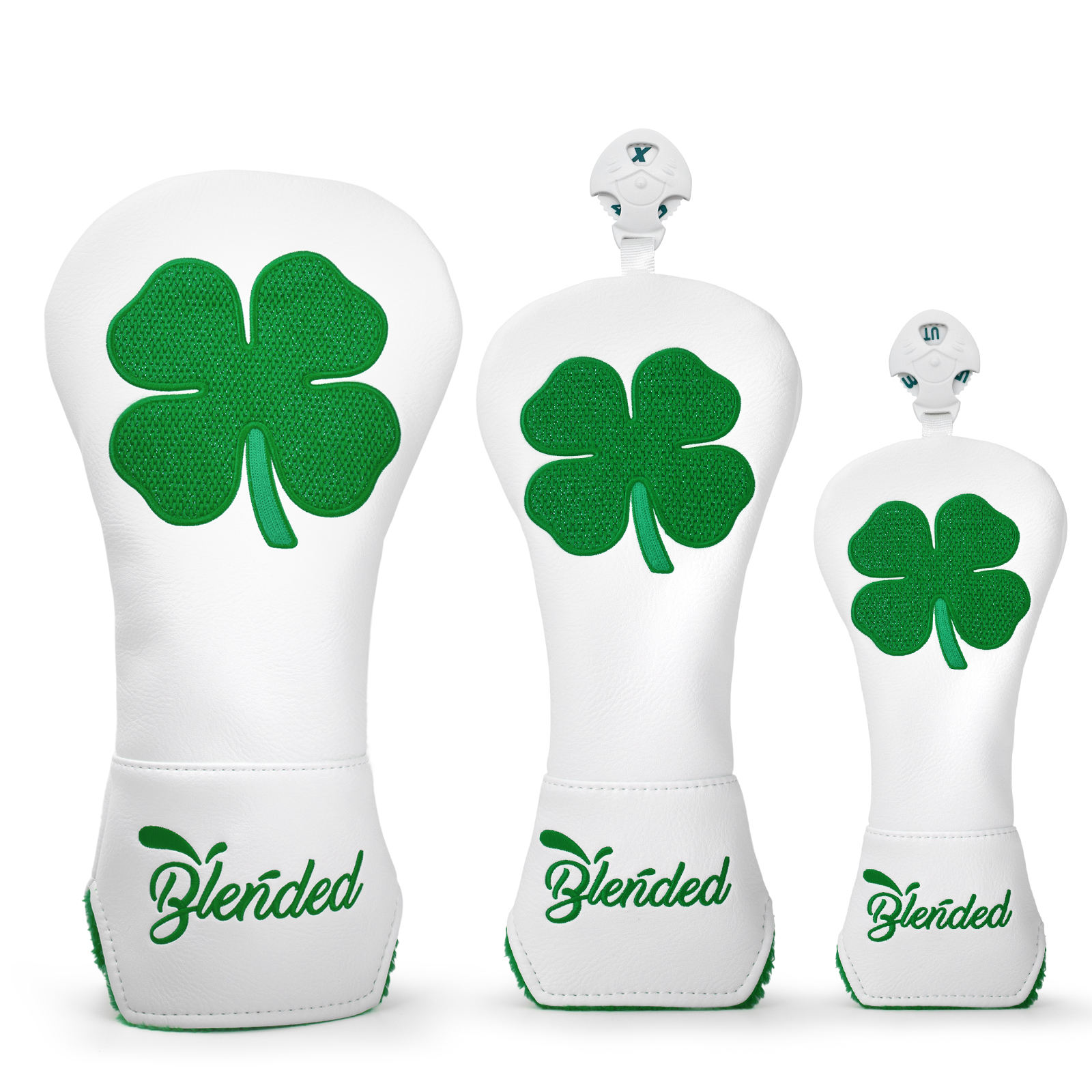 Custom Logo Leather Headcovers for Golf Woods