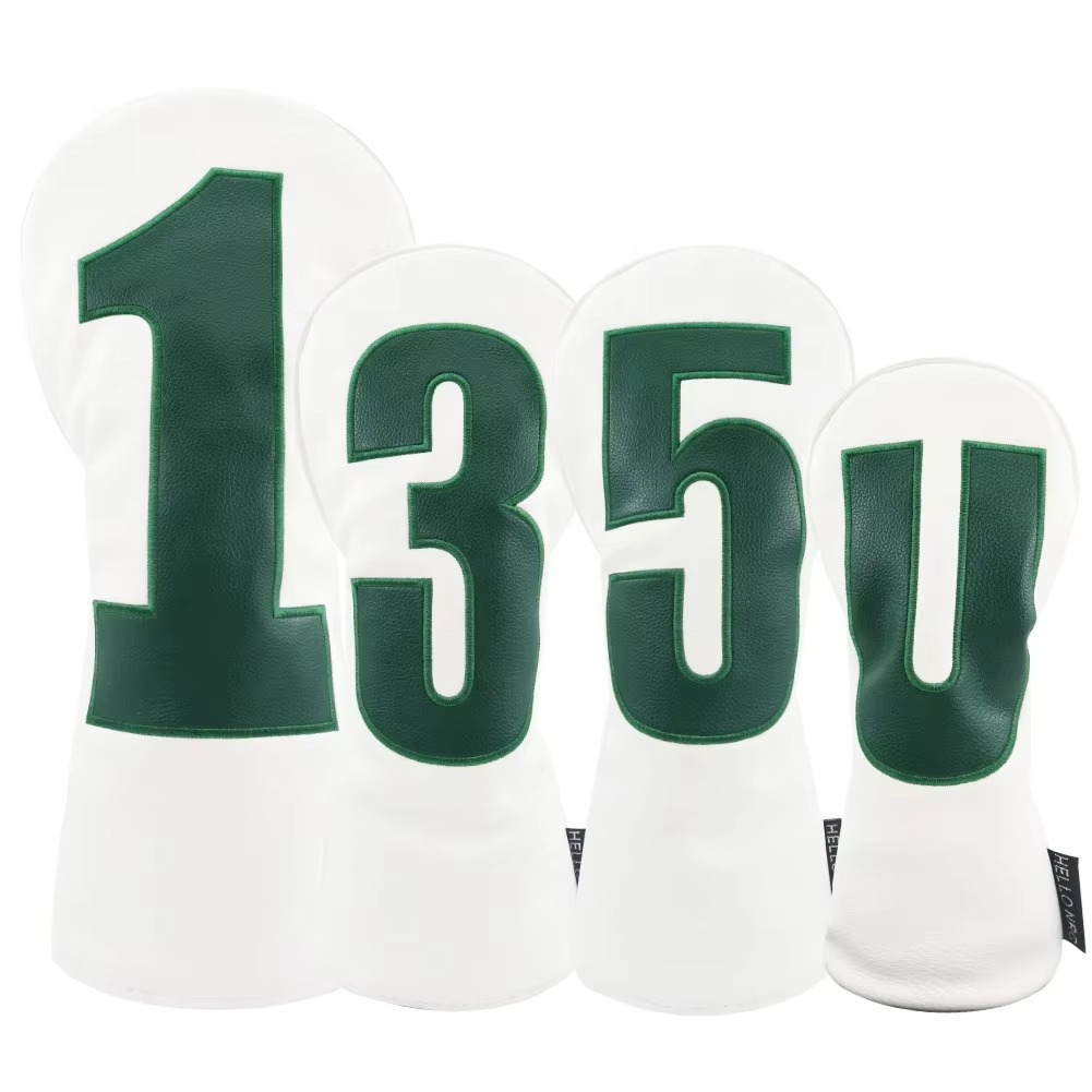 Driver Headcover Leather Waterproof Custom Embroidered Supplier